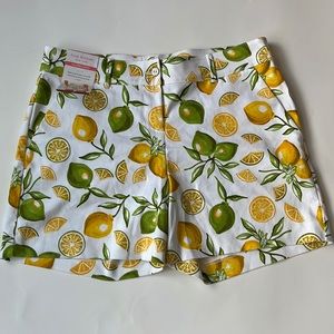 Lemon/Lime Tailored Women’s Shorts